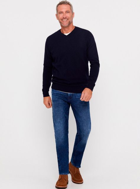Pantalón Denim slim Fit Tejido Técnico-3