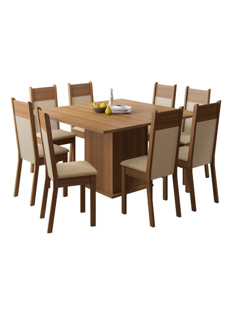 Juego de Comedor Cata + 8 Sillas-0
