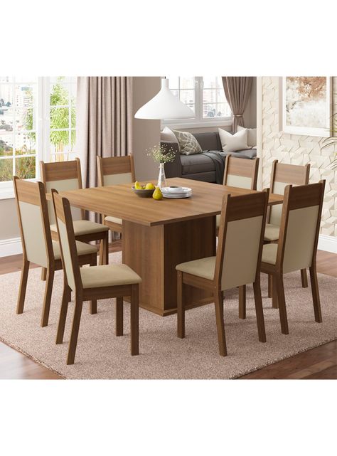 Juego de Comedor Cata + 8 Sillas-3