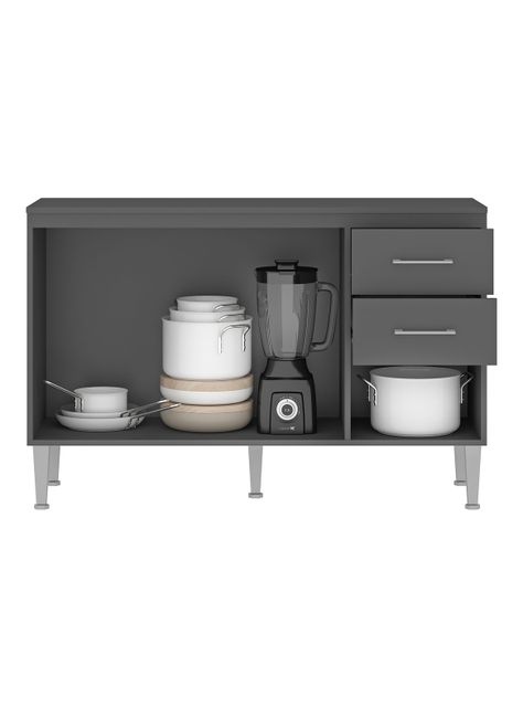 Mueble Base Opie 3 Puertas 2 Cajones-3