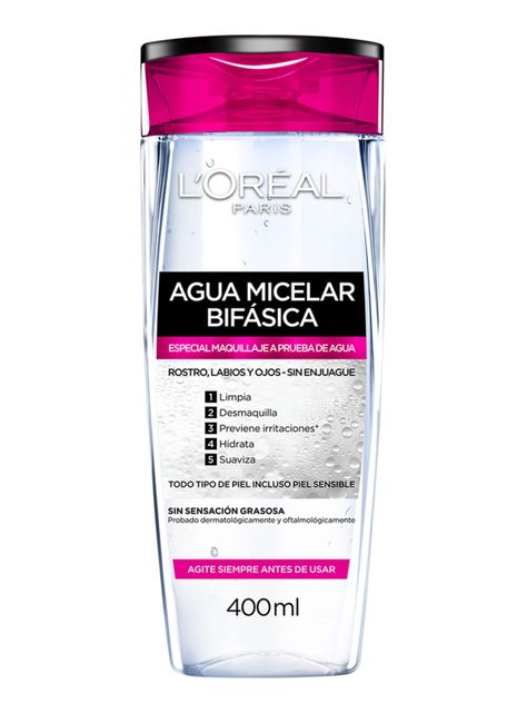 Agua Dermo Expertise L'Oréal Paris Micelar Maquillaje Hidra-Total 5 400 ml-0