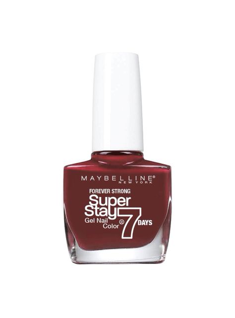 Esmalte Maybelline Uñas Superstay 7 Days Midnight Red 287-0