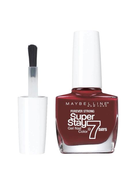 Esmalte Maybelline Uñas Superstay 7 Days Midnight Red 287-1