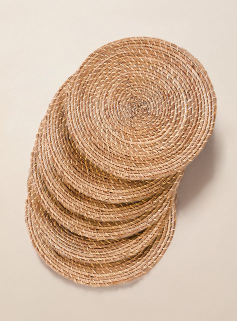 Pack 6 Individuales 35 cm Ratán-0
