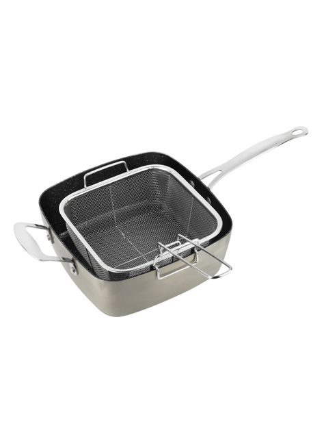 Sartén Freidora 24 cm Champagne-3