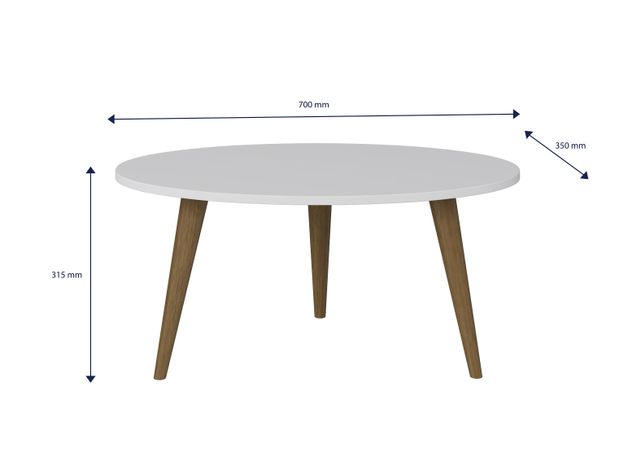 Mesa de Centro Retro 1007-1