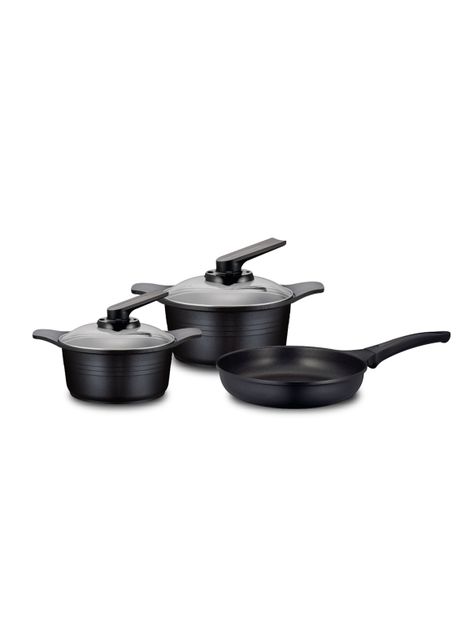 Batería de Cocina 5 Piezas Negro-0