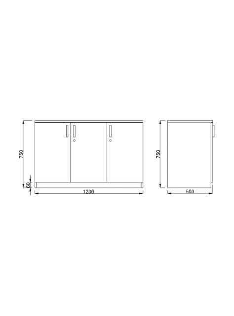 Gabinete Basflex Unicolor 3P-1