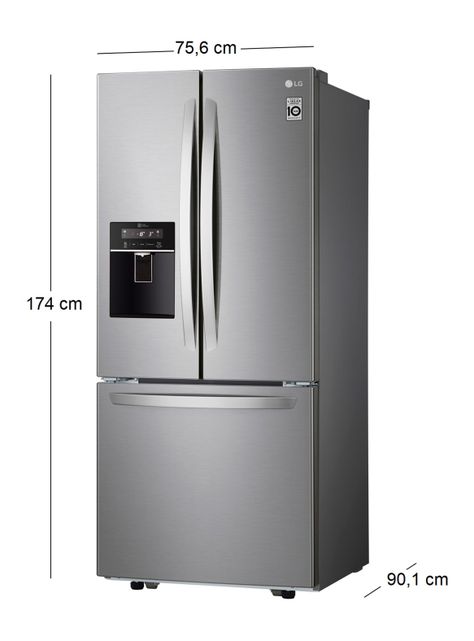 Refrigerador French Door No Frost 533 Litros LM22SGPK Linear Cooling-1