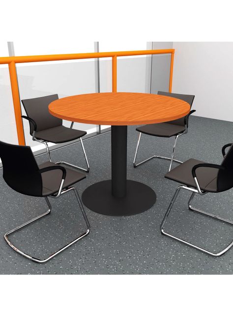 Mesa Basflex Para Reuniones Redonda 90 cm-4