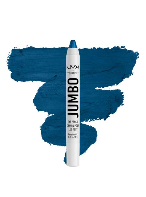 Lápiz Nyx Professional Makeup De Ojos Jumbo Eye Pencil - Bluberry Pop-2