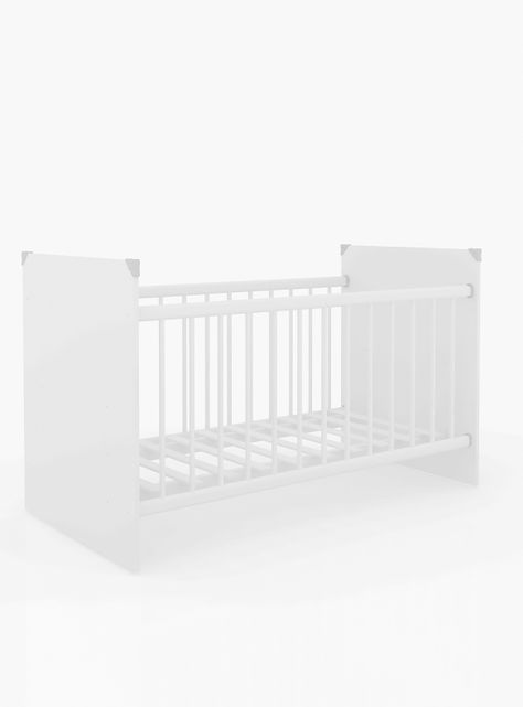 Cuna Tecnomobili Madera Be Recta Blanca-1