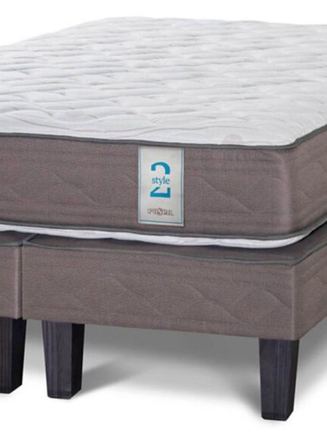 Cama Europea New Style 2 2 Plazas Base Dividida-1