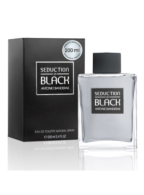 Perfume Black Seduction Banderas EDT Hombre 200ml-1