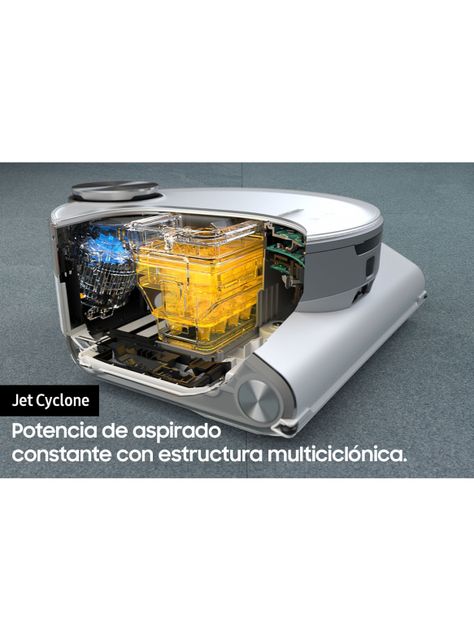 Aspiradora Robot JetBot AI+ Reconocimiento Objetos, Cámara, Sensor LiDar y Clean Station-8