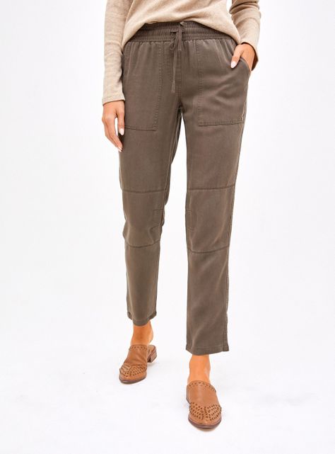 Pantalón Cargo Bolsillos Laterales con Cordones-0
