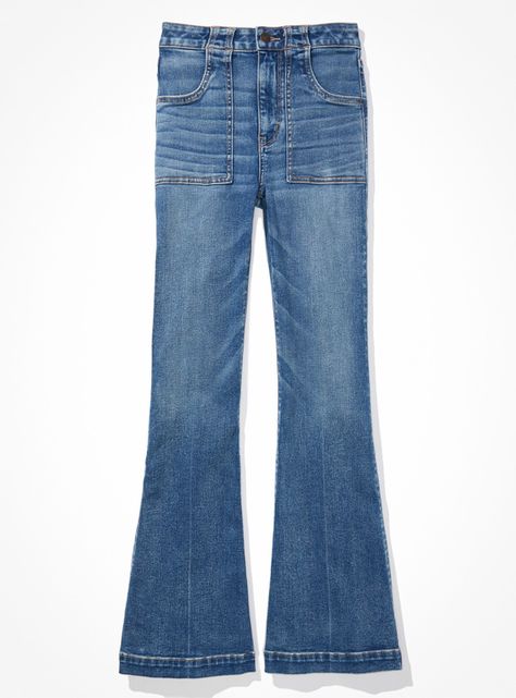 Jeans American Eagle Flare Ne(x)t Level Super High-Waisted-2