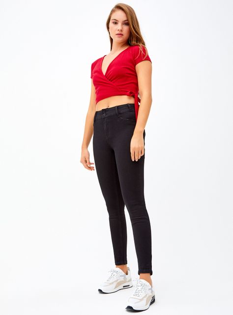 Jeans Básico Skinny Push Up-4
