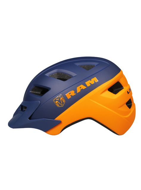Casco Limited Azul Naranjo-0