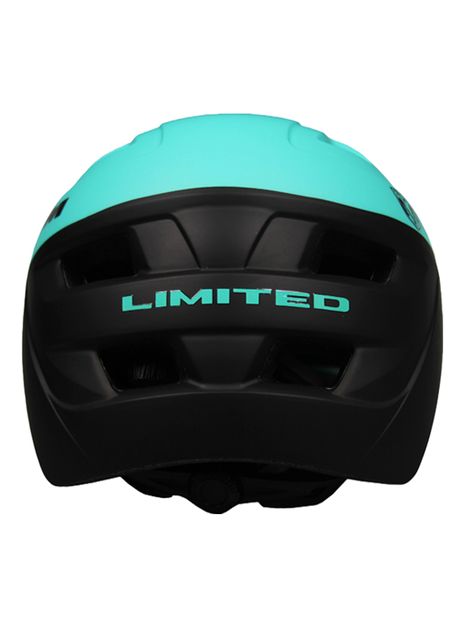 Casco Limited Turquesa Negro-2
