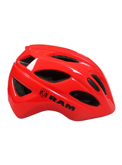 Casco Rojo Rebel 16 Ventilaciones-1