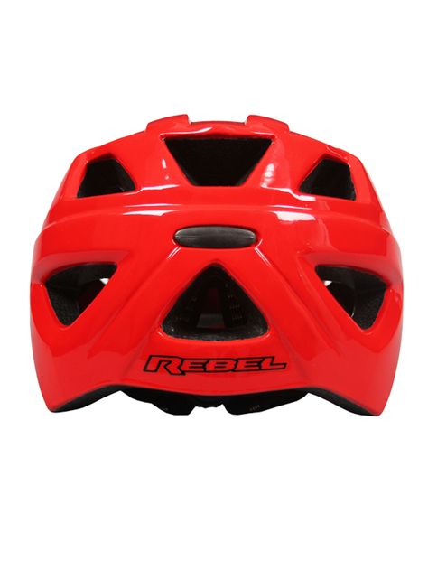 Casco Rojo Rebel 16 Ventilaciones-2