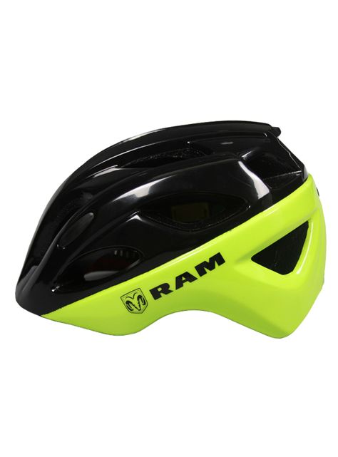 Casco Rebel Negro Verde 16 Ventilaciones-0