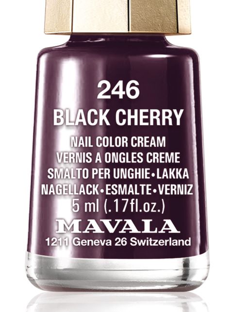 Esmalte Mavala Uñas Minicolor 246 Black Cherry 5 ml-2