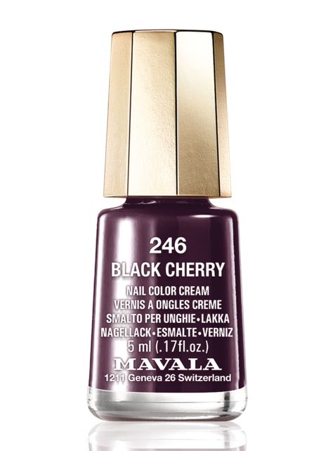 Esmalte Mavala Uñas Minicolor 246 Black Cherry 5 ml-0