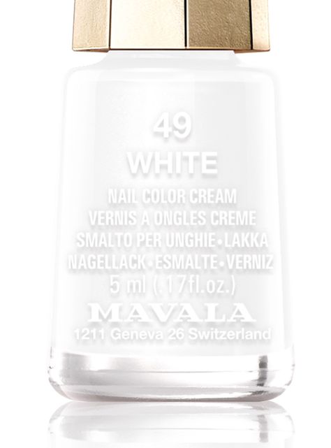 Esmalte Mavala de Uñas Minicolor 49 White-1