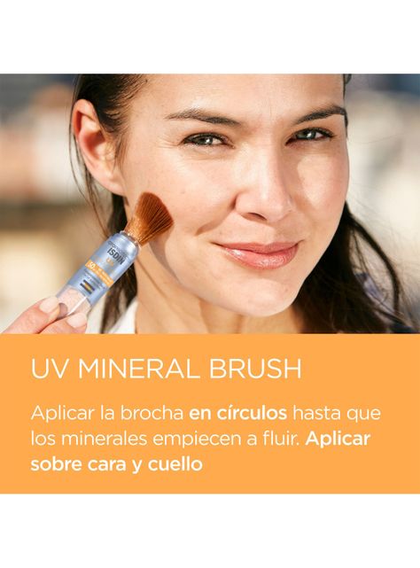 Fotoprotector ISDIN UV Mineral Brush SPF 50 2 g-3