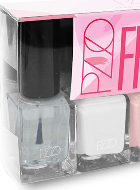 Set Esmalte Uñas Nail Lacquer Color French-1