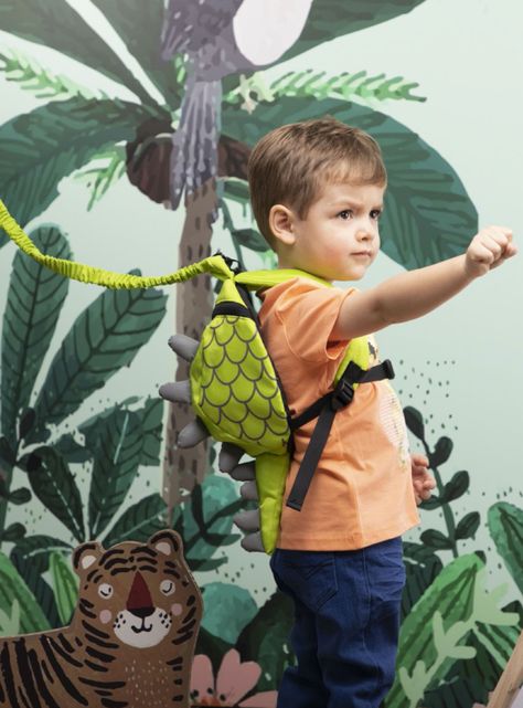 Mochila Arnés Dinosaurio Infanti-2