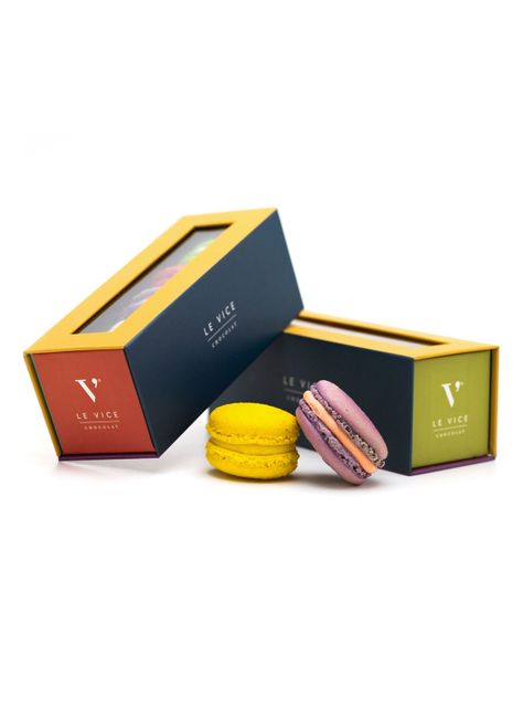 Caja 5 Macarons Le Vice-0