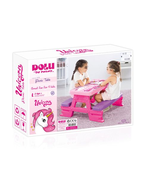Mesa de Picnic para 4 Unicornios DL2518-2