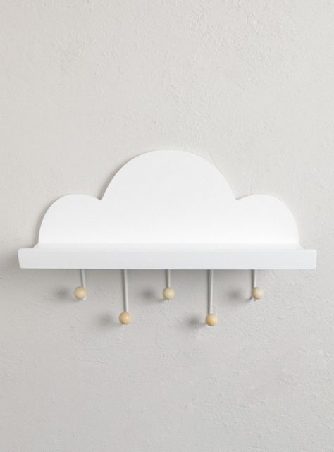 Repisa Infantil Nube 50x13x35 cm-0