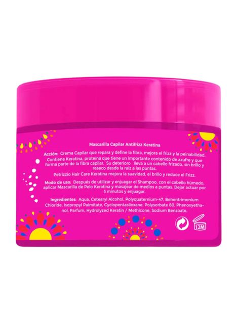 Mascara Capilar Antifrizz Keratina 400g-2