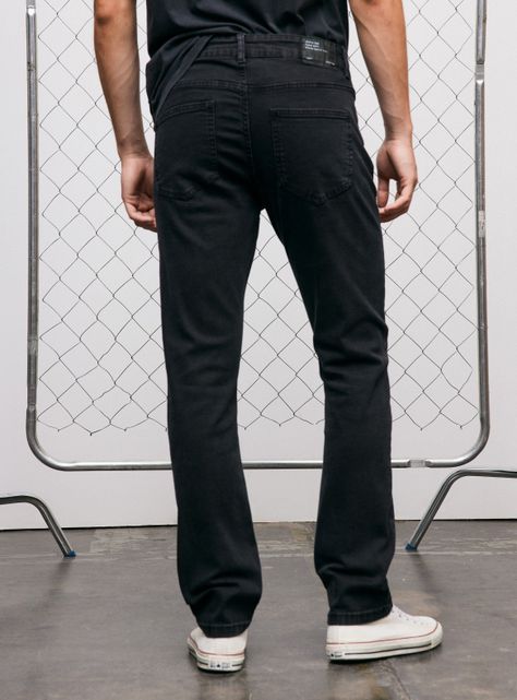 Jeans Slim Fit Liso Elasticado-1