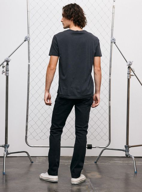 Jeans Slim Fit Liso Elasticado-5