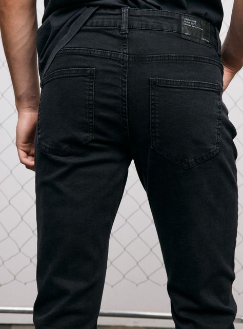 Jeans Slim Fit Liso Elasticado-3
