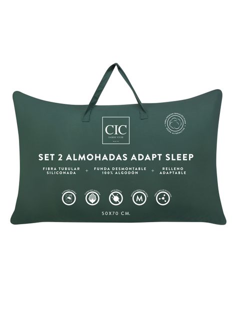 Set 2 Almohadas Da Adapt Sleep 50 x 70 cm-3