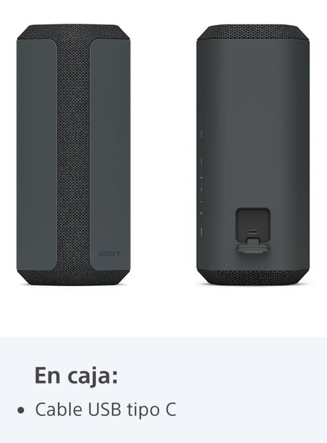 Parlante Inalámbrico Portátil XE300 Serie X Negro-1