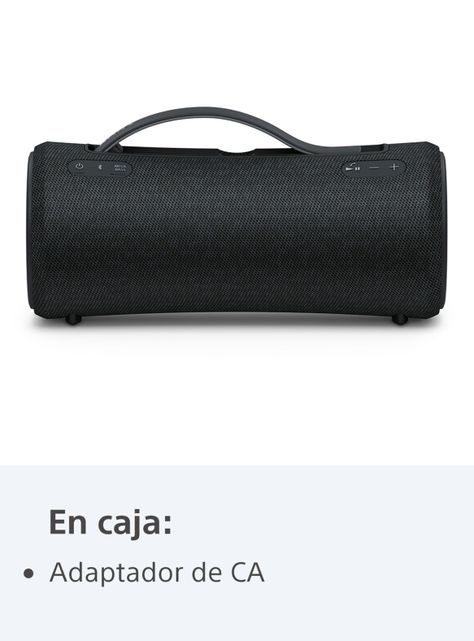 Parlante Inalámbrico Portátil XG300 Negro-1