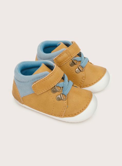 Botín Gateador Velcro Elastico Niño-1