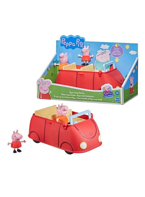 Auto Familiar Peppa Pig Rojo-1