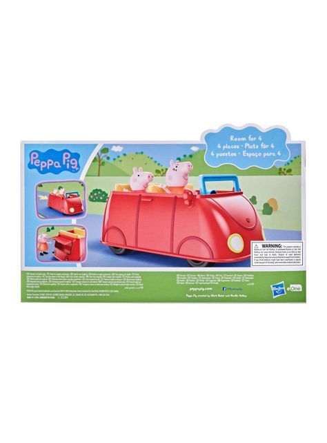 Auto Familiar Peppa Pig Rojo-3