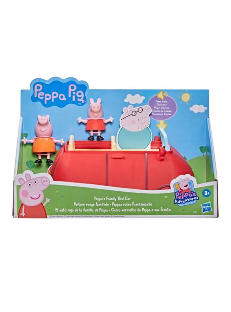 Auto Familiar Peppa Pig Rojo-2