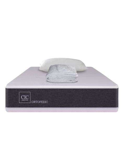 Colchón New Ortopedic 1.5 Plazas + Textil-1