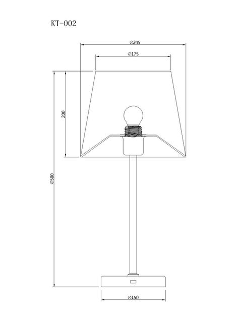 Pantalla para Lámpara Sobremesa Usb-1