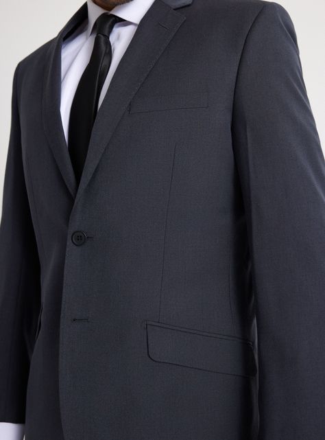 Traje Recto Lana Liso Slim-3
